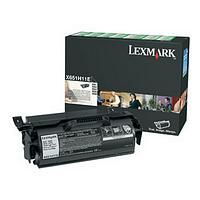 Lexmark X651H11E High Yield Black Return Program Toner (25,000 pages*) 0X651H11E