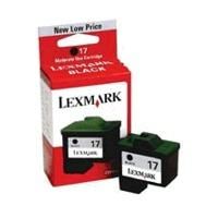 Lexmark 010N0217E #17 Moderate Use Black Ink Cartridge (205 pages*) 10N0217E