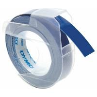 DYMO S0898140 9mm x 3m - White on Blue Tape (1 roll)