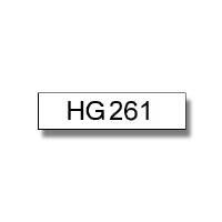 Brother HG-261V5 36mm Black On White Tape (5 pack) HG261V5