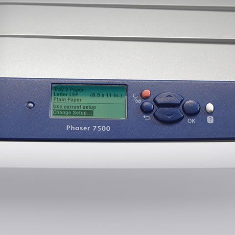 Xerox Phaser 7500DX SRA3 Colour LED Printer close up