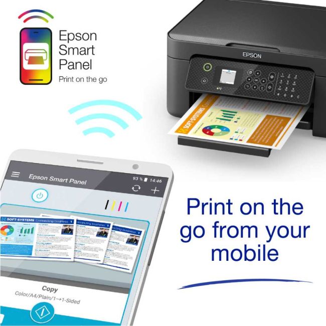 Epson WorkForce WF-2910DWF A4 Colour Multifunction Inkjet Printer