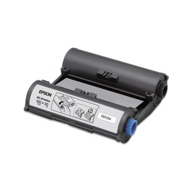 Epson RC-R1WNA 100mm x 30m White Ribbon C53S635002