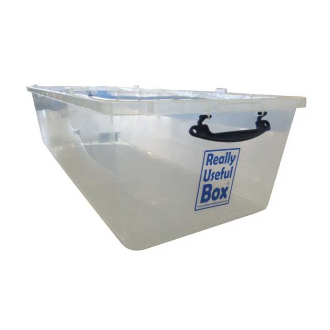 Really Useful 134 Litre Base Only Clear 134CXL