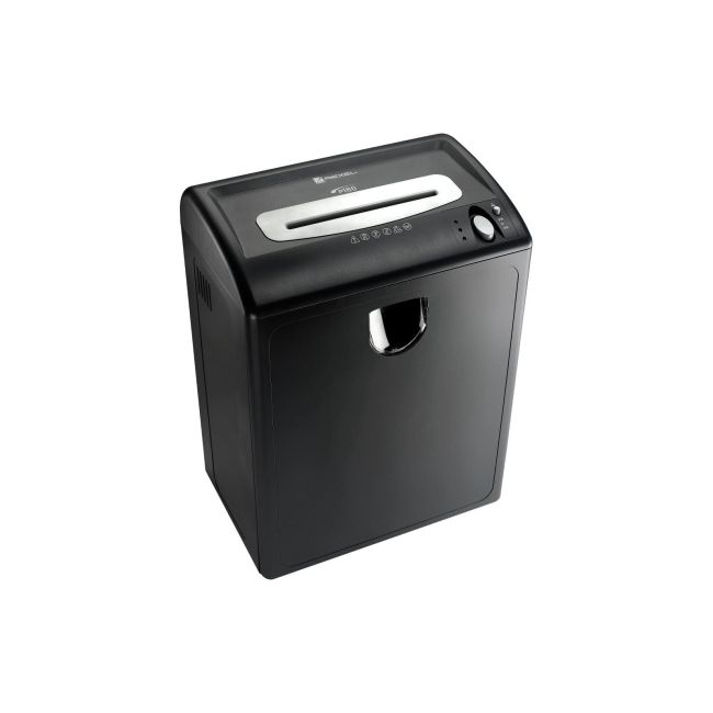 Rexel P180CD Strip Cut Shredder left view