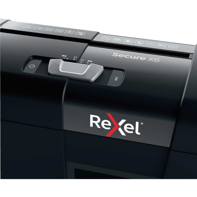 Rexel Secure X6 Cross-Cut P-4 Shredder 2020122