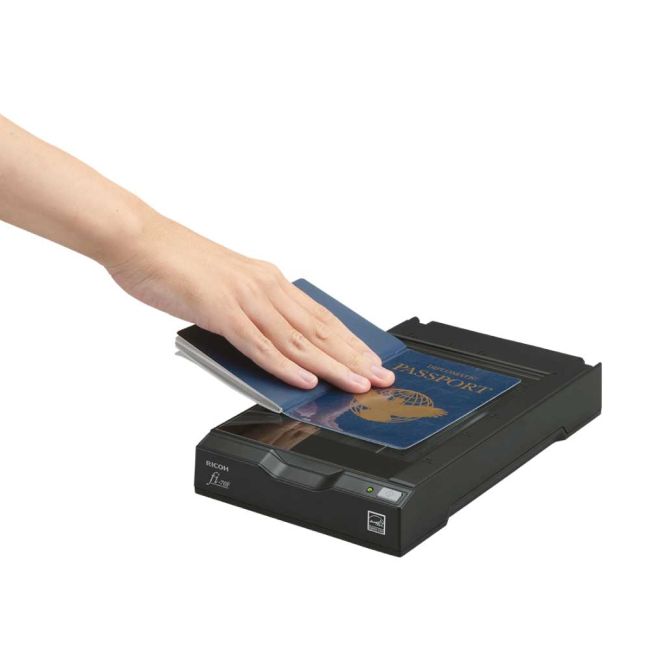 Ricoh Fi-70F A6 Flatbed Passport/ID Scanner