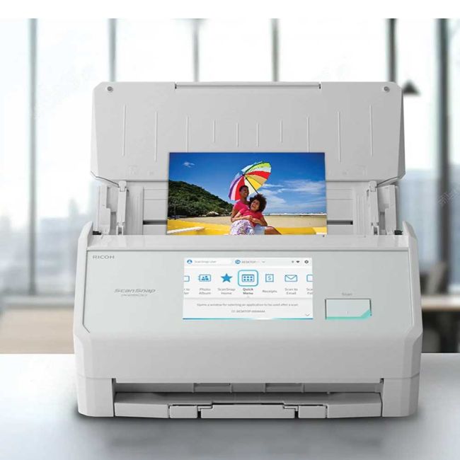 Ricoh ScanSnap iX2500 (White) A4 Document Scanner