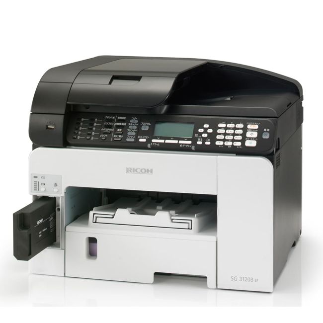 Ricoh SG 3120B SFNw A4 Colour GelJet Battery Powered MFP with Fax - DISCONTINUED