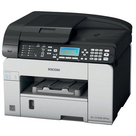 Ricoh SG 3120B SFNw A4 Colour GelJet Battery Powered MFP with Fax - DISCONTINUED