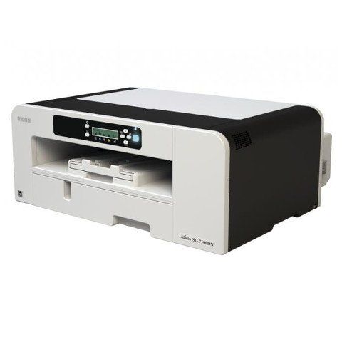 Ricoh SG 7100dn A3 Colour GelJet Printer left view