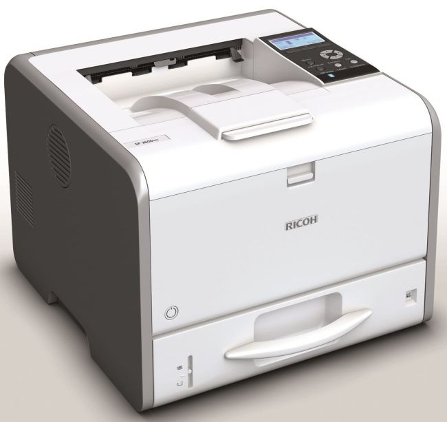 Ricoh SP 3600DN A4 Mono LED Printer right view