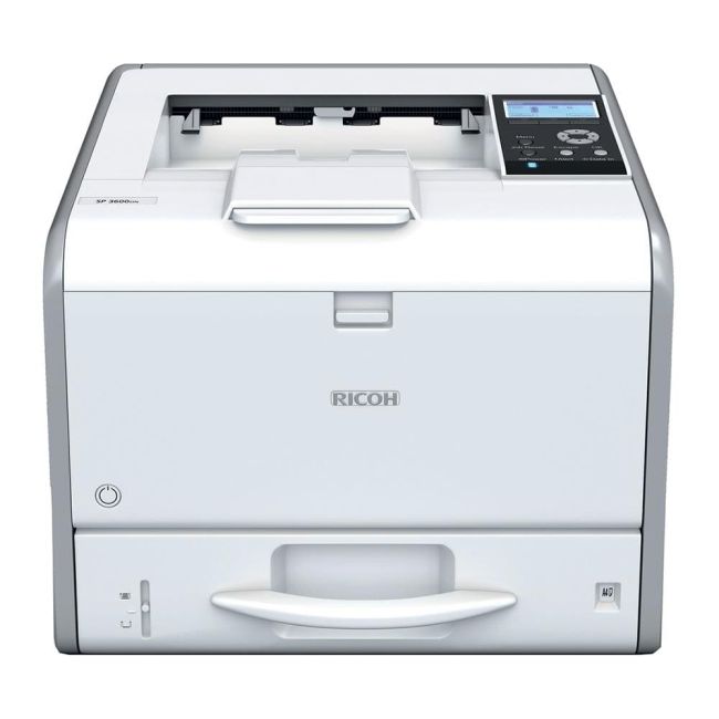 Ricoh SP 3600DN A4 Mono LED Printer front view