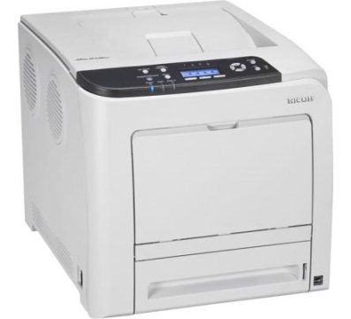 Ricoh SP C340DN A4 Colour Laser Printer left view