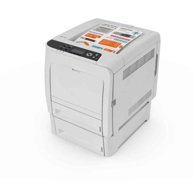 Ricoh SP C340DN A4 Colour Laser Printer left view