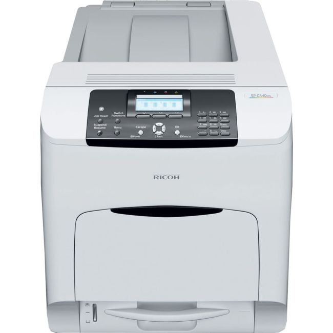 Ricoh SPC440DN A4 Colour Laser Printer  front view