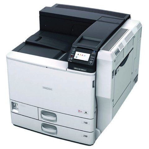 Ricoh SP C830dn A3 Colour Laser Printer left view