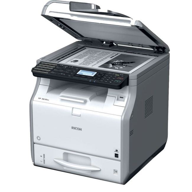 Ricoh SP 3610SF A4 Mono Multifunction Laser Printer