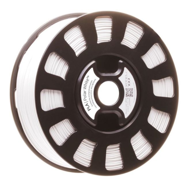 Robox RBX-PLA-WH170 PLA 1.75mm Filament on SmartReel Polar White