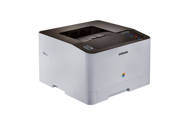 Samsung C1810W A4 Colour Laser Printer right view