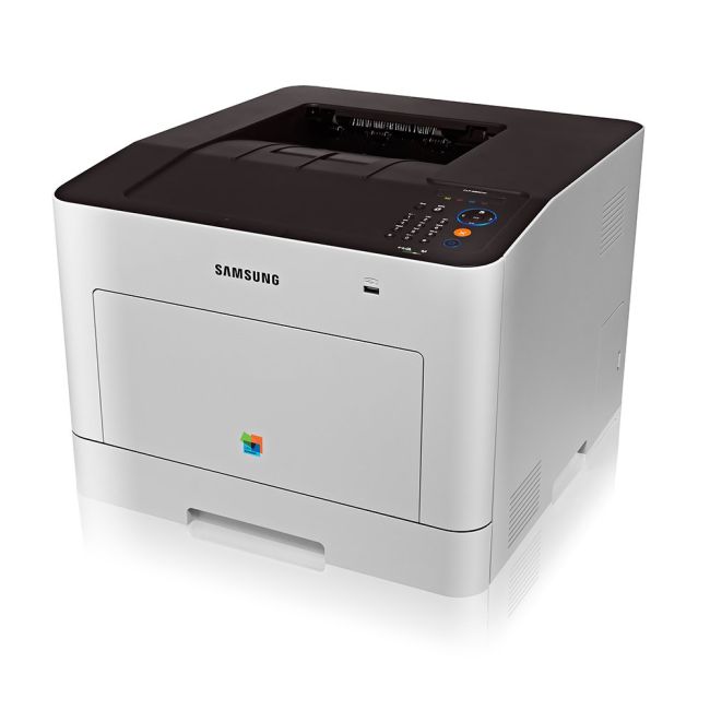 Samsung CLP-680DW A4 Colour Laser Printer left view