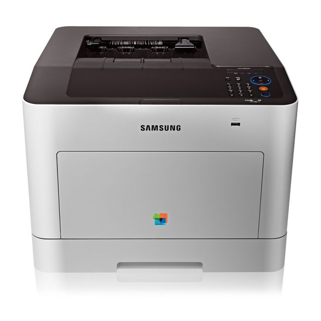 Samsung CLP-680DW A4 Colour Laser Printer front view