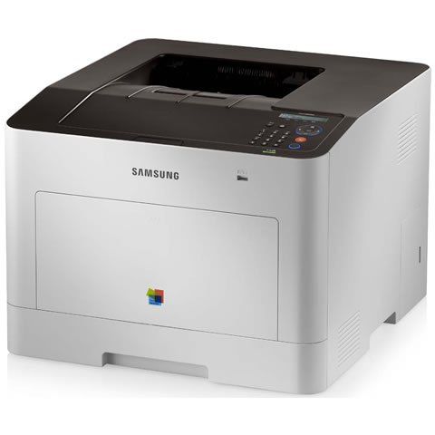 Samsung CLP-680ND A4 Colour Laser Printer Left View