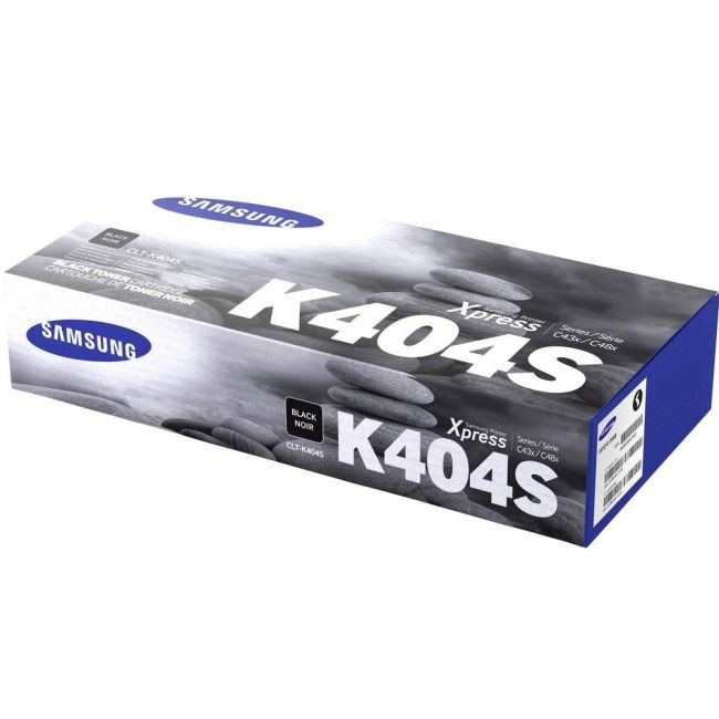 Samsung K404S Black Toner Cartridge (1,000 pages*) CLT-K404S/ELS