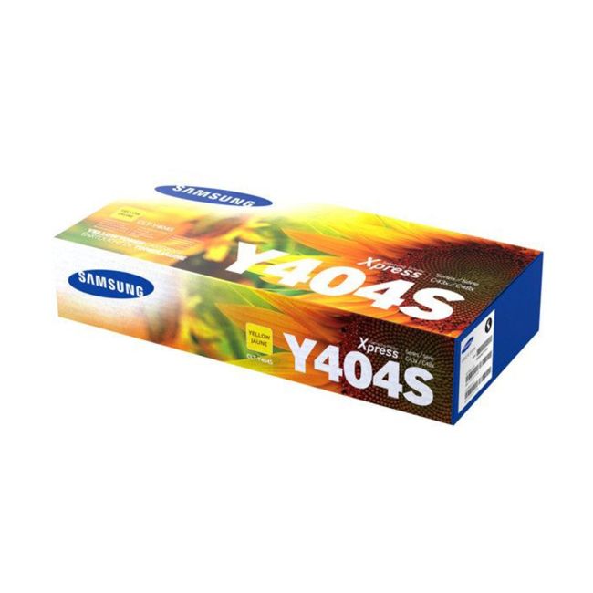 Samsung Y404S Yellow Toner Cartridge (1,000 pages*) CLT-Y404S/ELS