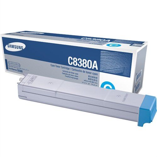 Samsung CLX-C8380A Cyan Toner (15,000 pages*) CLX-C8380A/ELS
