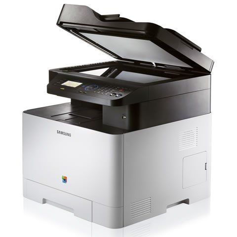 Samsung CLX-4195FN A4 Colour Laser left view