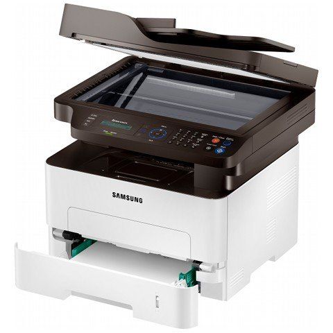Samsung M2885FW A4 Mono Laser MFP with Fax open lid