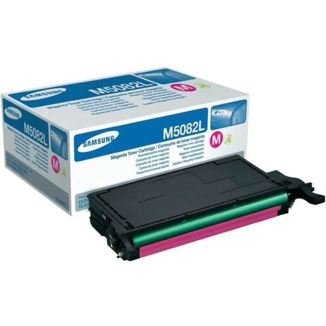Samsung CLT-M5082L Magenta High Yield Toner Cartridge (4,000 pages*) CLT-M5082L/ELS