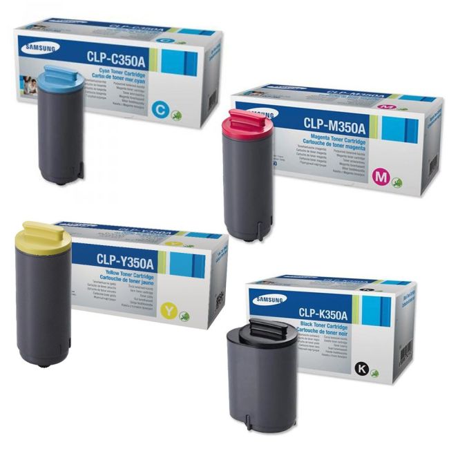 Samsung PB-CLP350VAL CMYK Toner Cartridge Kit (save 