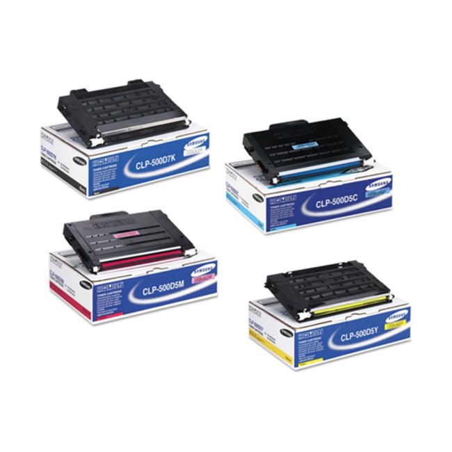 Samsung PB-CLP500VAL CMYK Toner Cartridge Pack (Save 