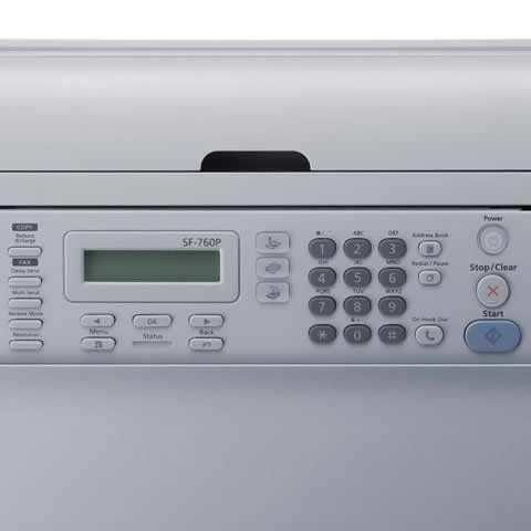 Samsung SF-760P A4 Laser Fax close up