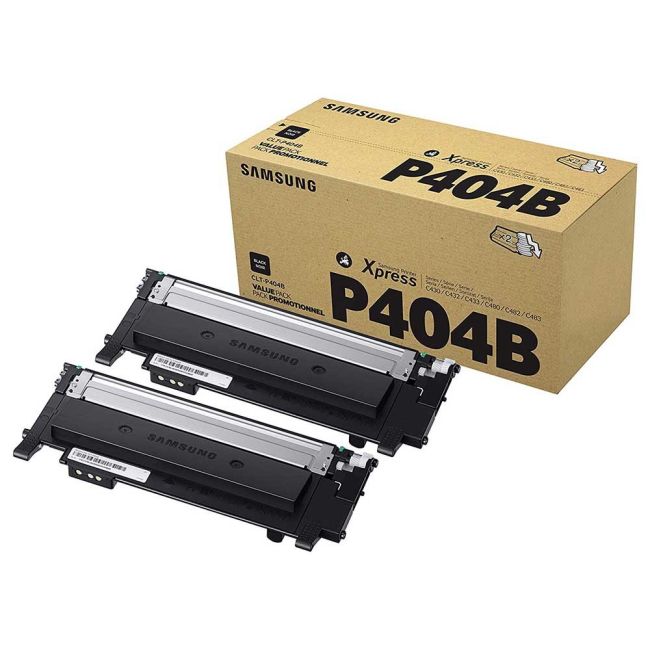 Samsung CLT-P4040B Black Toner Twin Pack (2 x 1,500 Pages*)