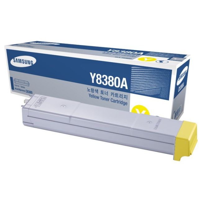 Samsung CLX-Y8380A Yellow Toner (15,000 pages*) CLX-Y8380A/ELS