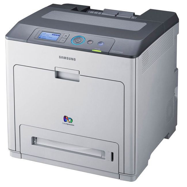 Samsung CLP-775ND A4 Colour Laser Printer left view