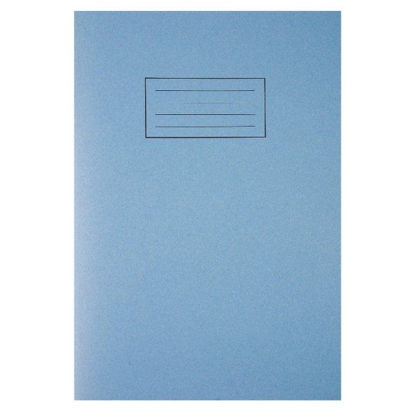 Silvine Ruled Feint With Margin Blue A4 Exercise Books 80 Pages (10 Pack) EX108
