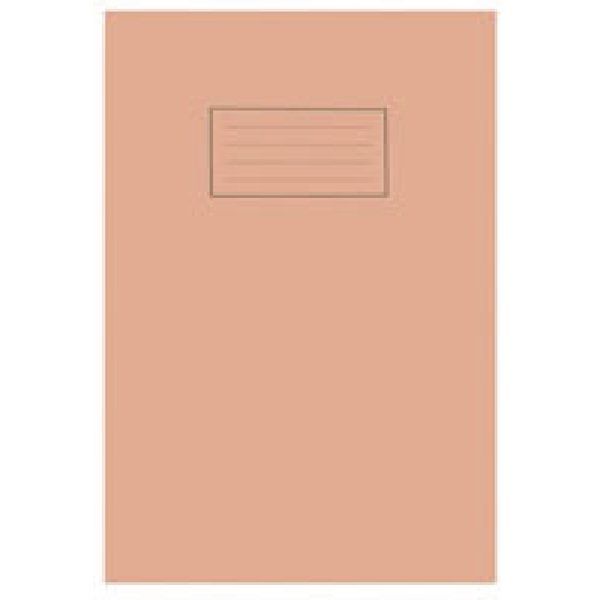 Silvine A4 Exercise Book 80 Pages 5mm Squares Orange (10 Pack) EX113