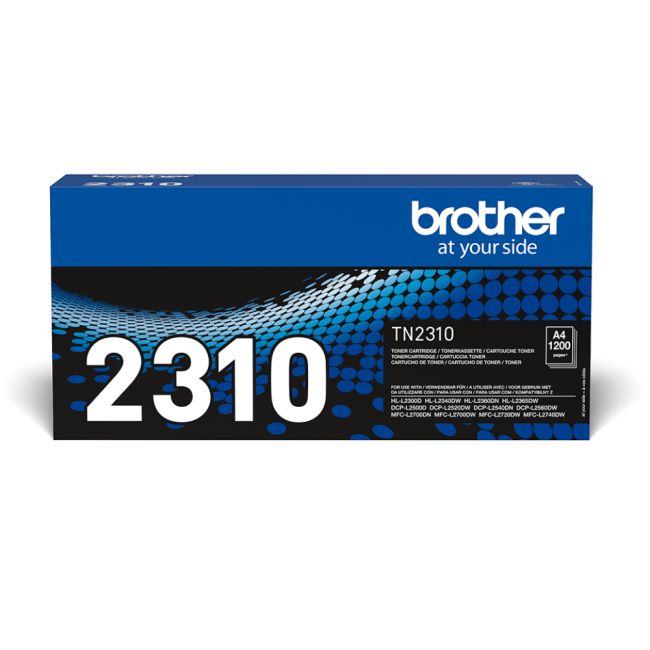 Brother TN2310 Black Toner Cartridge (1,200 pages*)