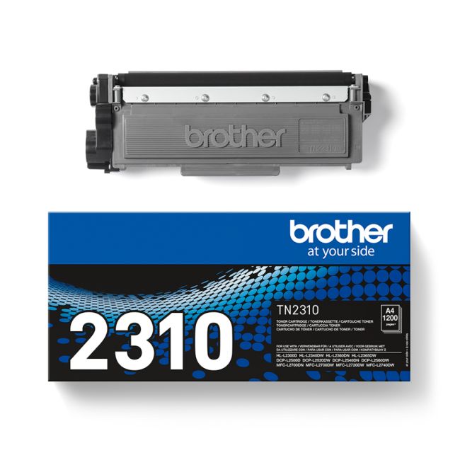 Brother TN2310 Black Toner Cartridge (1,200 pages*)