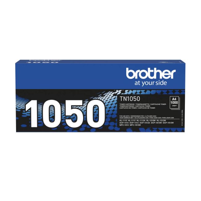 Brother TN1050 Black Toner Cartridge (1,000 pages*)