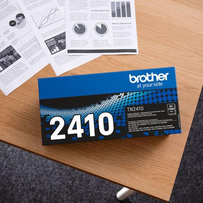 Brother TN2410 Standard Black Toner Cartridge (1,200 Pages*)