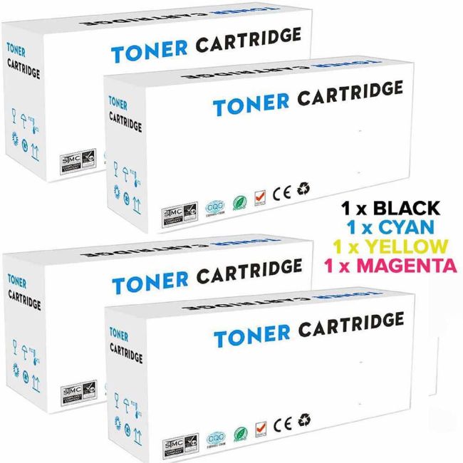 Compatible Brother TN329 CMYK Toner Bundle