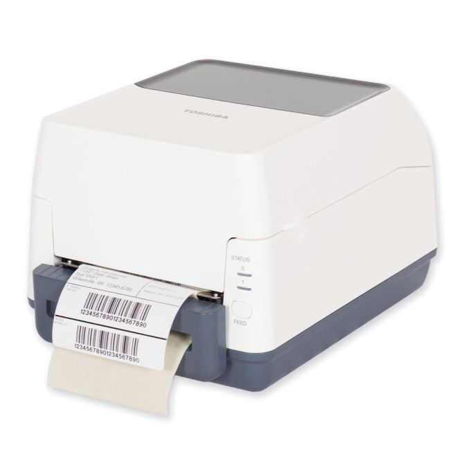 Toshiba FV4T Thermal Transfer Desktop Label Printer (200 DPI)