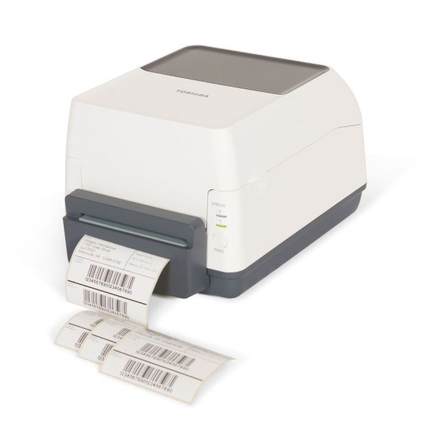 Toshiba FV4T Thermal Transfer Desktop Label Printer (200 DPI)