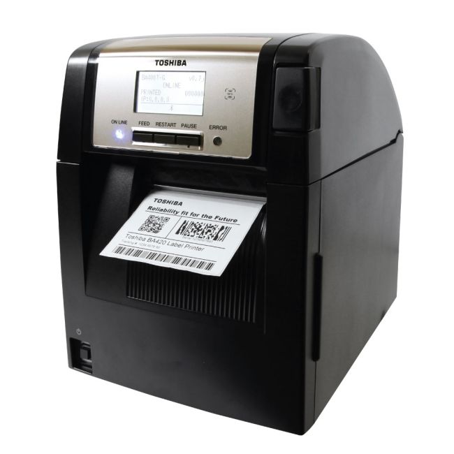 Toshiba BA420T Plastic Case Mid Range Label Printer (300 DPI)