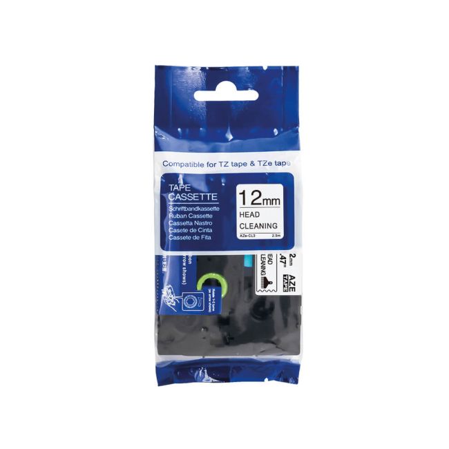 Compatible Brother TZCL3 12mm Head Cleaning Tape